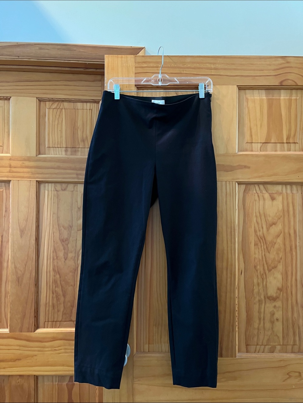 Everlane Black Slim Bi-Stretch Pants